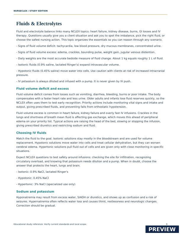 Renal & Urinary System Clinical Pathway Guide - Page 9