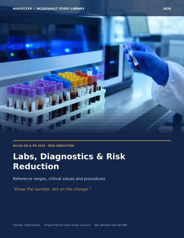 Labs, Diagnostics & Risk Reduction - Cover