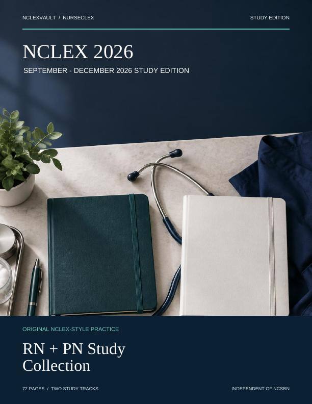 NCLEX 2026 RN + PN Study Collection - Cover