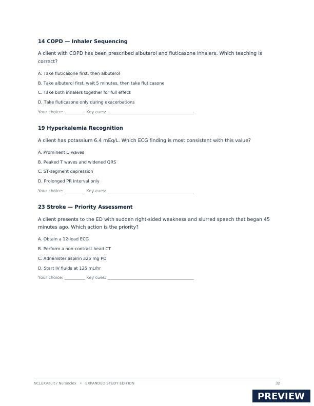 NCLEX 2026 RN + PN Study Collection - Page 32